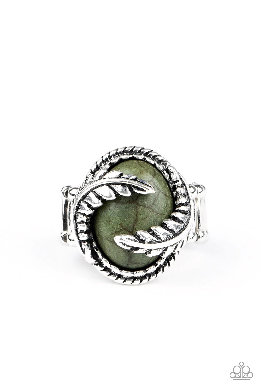 Anillo Paparazzi ~ Palm Panache - Verde