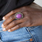 Desert Mine - Purple - Paparazzi Ring Image