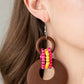 Beach Day Drama - Multi - Paparazzi Earring Image