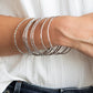 Thanks For GLISTENING - Silver - Paparazzi Bracelet Image