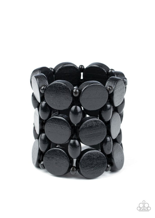 Cruising Coronado - Black - Paparazzi Bracelet Image