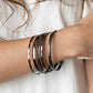 Top Of The Heap - Black - Paparazzi Bracelet Image