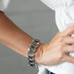 Moonlit Mesa - Silver - Paparazzi Bracelet Image