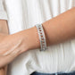 Couture Court - White - Paparazzi Bracelet Image