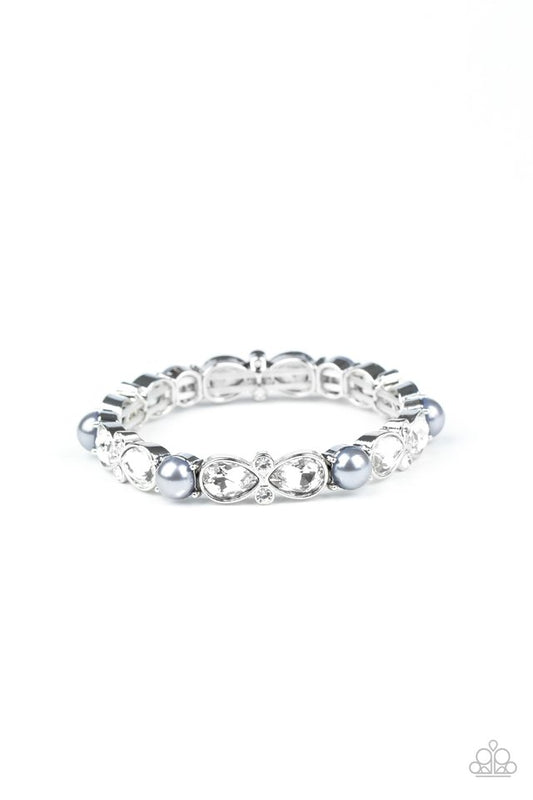 Frosted Finery - Silver - Paparazzi Bracelet Image