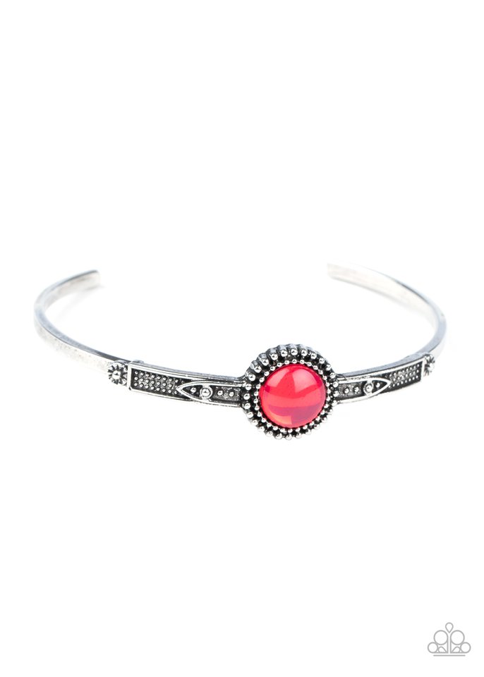 PIECE of Mind - Pink - Paparazzi Bracelet Image