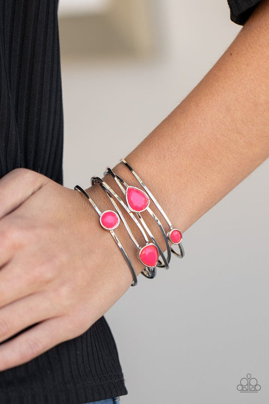 Fashion Frenzy - Pink - Paparazzi Bracelet Image