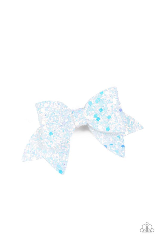 Confetti Princess - White - Paparazzi Hair Accessories Image