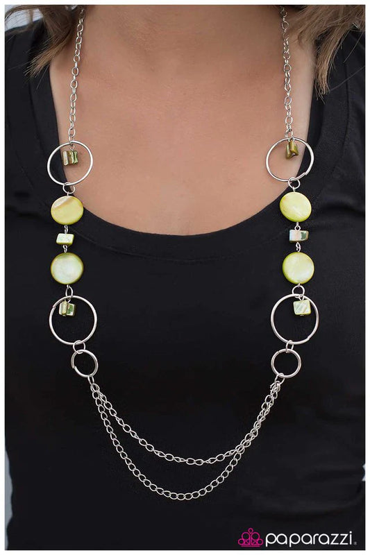 Collar Paparazzi ~ Chalk It Up - Verde