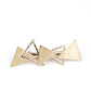 Know All The TRIANGLES - Gold - Paparazzi Hair Accessories Image