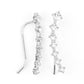 New Age Nebula - White - Paparazzi Earring Image