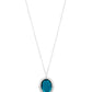 REIGN Them In - Blue - Paparazzi Necklace Image