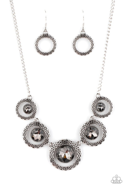 PIXEL Perfect - Silver - Paparazzi Necklace Image