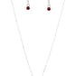 Hit Em Where It HEARTS - Red - Paparazzi Necklace Image