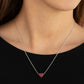 Hit Em Where It HEARTS - Red - Paparazzi Necklace Image