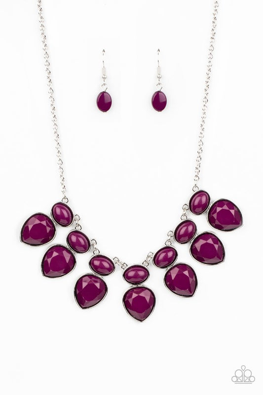 Modern Masquerade - Purple - Paparazzi Necklace Image