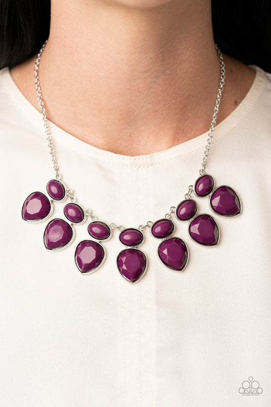 Modern Masquerade - Purple - Paparazzi Necklace Image