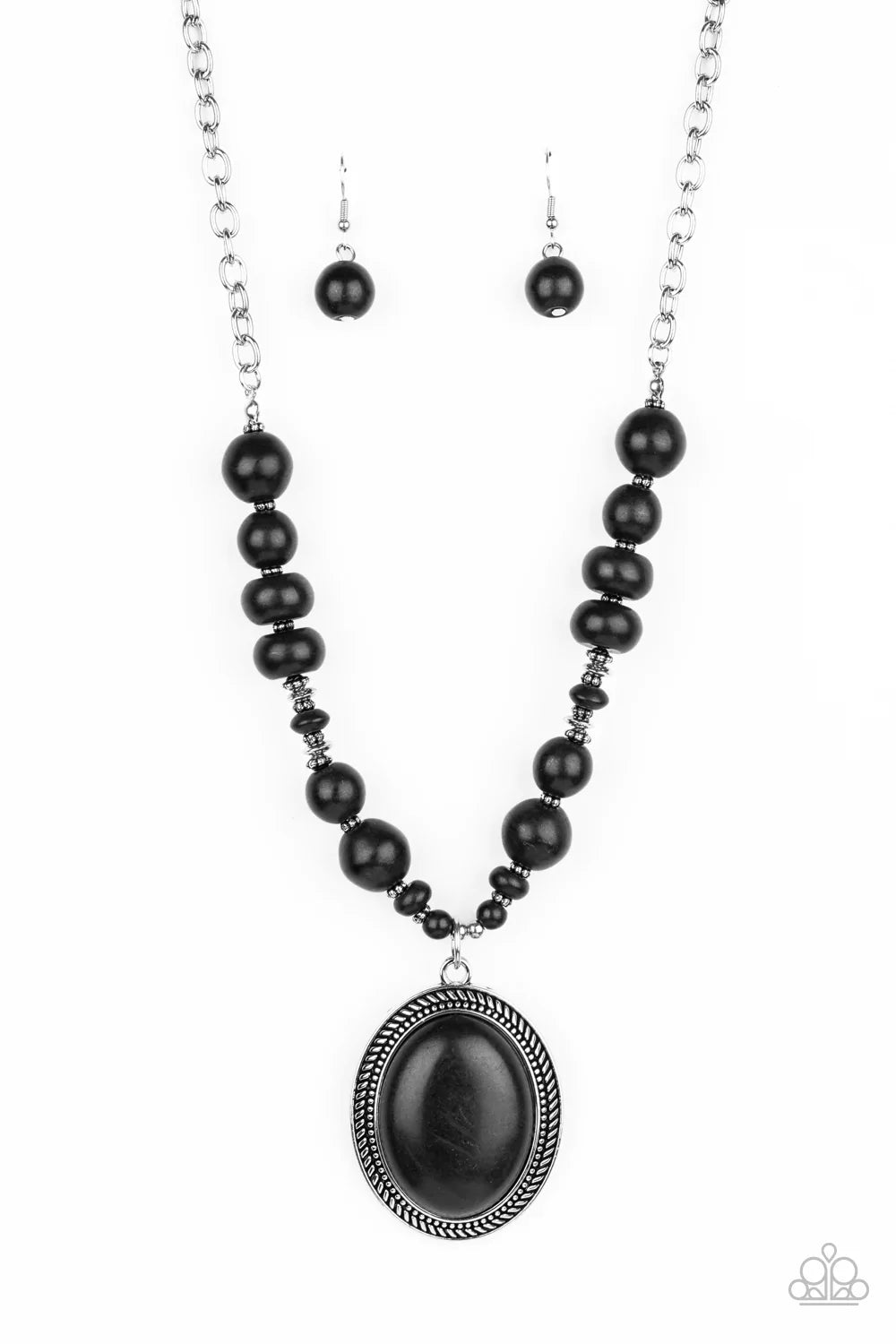 Paparazzi Necklace ~ Home Sweet HOMESTEAD - Black