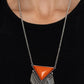 Badlands Bonanza - Orange - Paparazzi Necklace Image