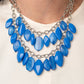 Palm Beach Beauty - Blue - Paparazzi Necklace Image