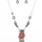 Ruler of The Roost - Red - Paparazzi Necklace Image