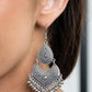 Music To My Ears - Silver - Paparazzi Earring Image