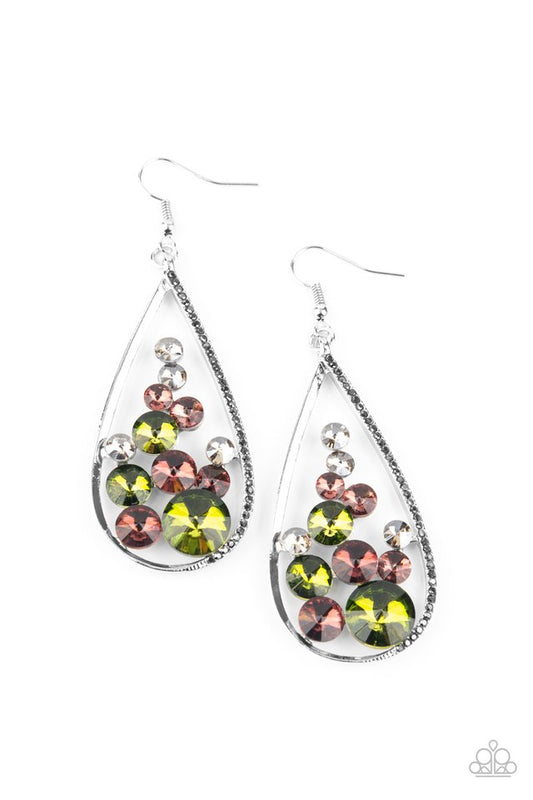 Tempest Twinkle - Multi - Paparazzi Earring Image