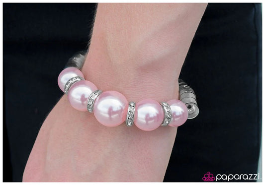 Paparazzi Bracelet ~ Pink Lady - Pink