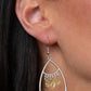 Shimmer Advisory - Yellow - Paparazzi Earring Image