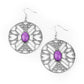 Southwest Walkabout - Purple - Paparazzi Earring Image