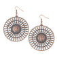 Rustic Groves - Copper - Paparazzi Earring Image