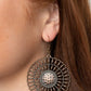 Rustic Groves - Copper - Paparazzi Earring Image