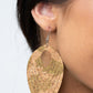 Cork Cabana - Green - Paparazzi Earring Image