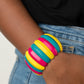 Colorfully Congo - Multi - Paparazzi Bracelet Image