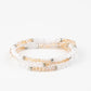 How Does Your Garden GLOW - White - Paparazzi Bracelet Image