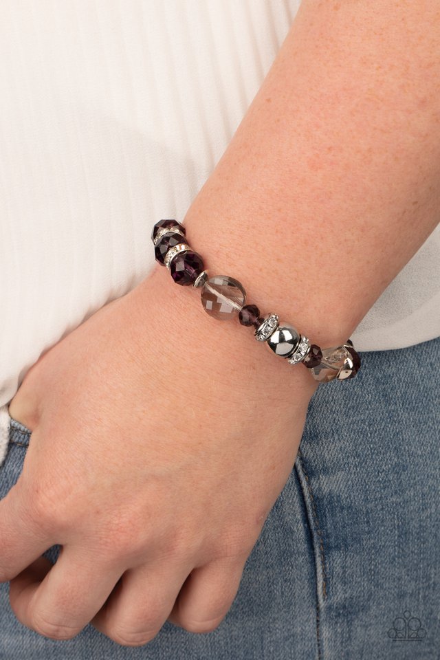 Treat Yourself - Purple - Paparazzi Bracelet Image