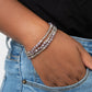 How Does Your Garden GLOW - Silver - Paparazzi Bracelet Image