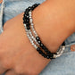 How Does Your Garden GLOW - Black - Paparazzi Bracelet Image