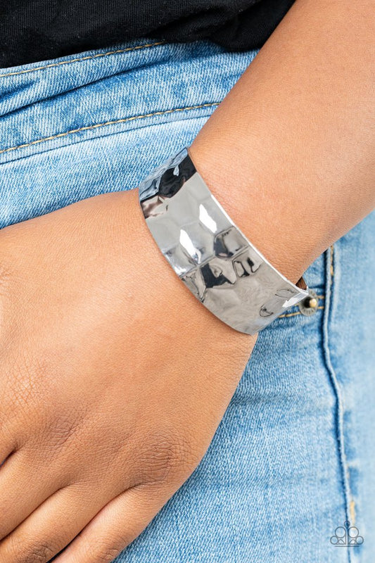 Is It HAUTE In Here? - Silver - Paparazzi Bracelet Image