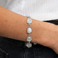 Ms. GLOW-It-All - White - Paparazzi Bracelet Image