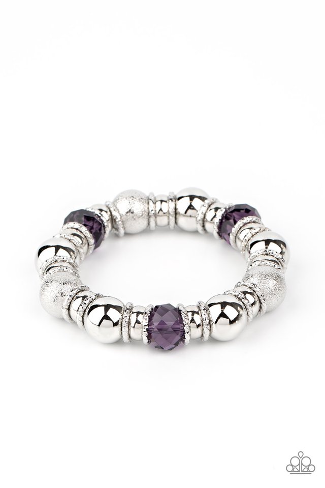 Take Your Best Shot - Purple - Paparazzi Bracelet Image