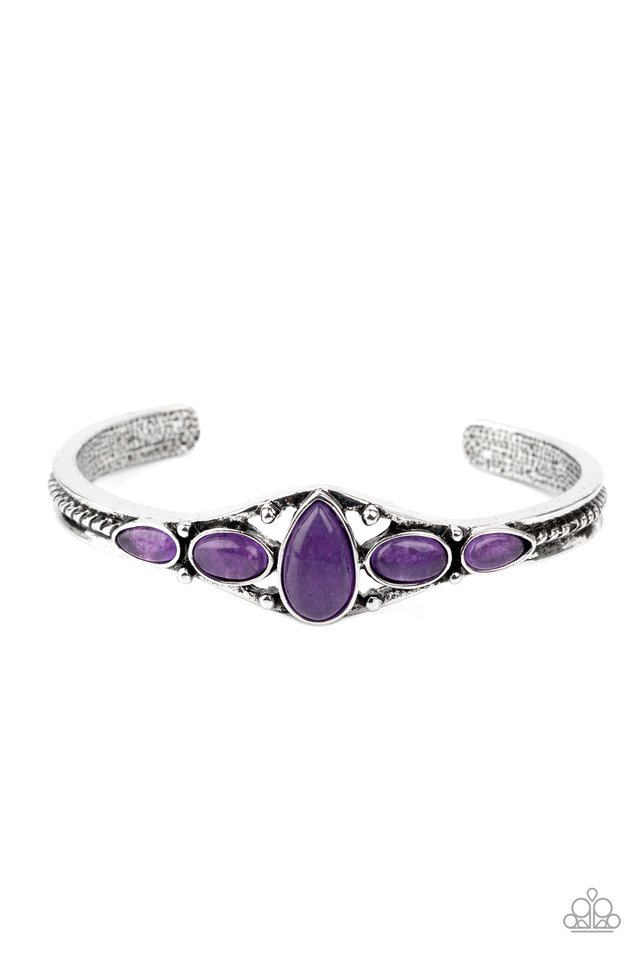 Dream Beam - Purple - Paparazzi Bracelet Image