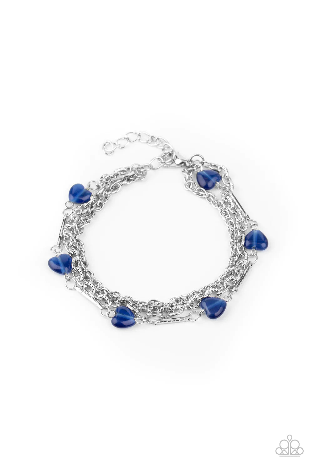 Pulsera Paparazzi ~ Amar y adorar - Azul