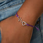 Cardiac Couture - Purple - Paparazzi Bracelet Image