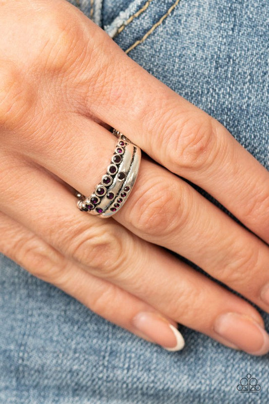 The Next Level - Purple - Paparazzi Ring Image