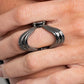 Keep An Open Mind - Black - Paparazzi Ring Image