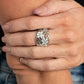 Clear as DAISY - White - Paparazzi Ring Image