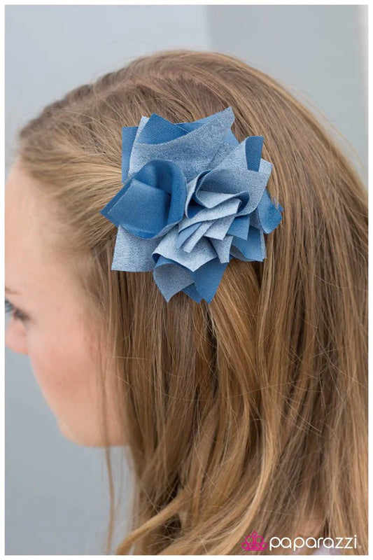 Paparazzi Hair Accessories ~ Get Into the Groove - Blue