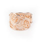 Turning The Tides - Rose Gold - Paparazzi Ring Image