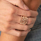 Turning The Tides - Rose Gold - Paparazzi Ring Image